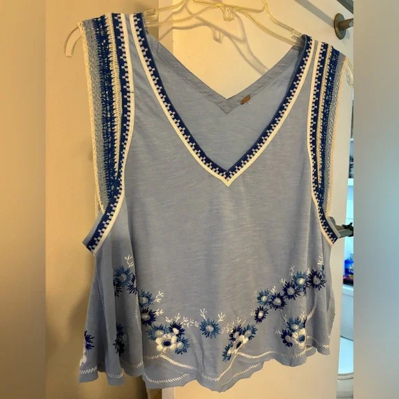 トップス 00s Share Spilit Hand Embroidery Top トップス 00s Share Spilit Hand Embroidery Top Embroidered